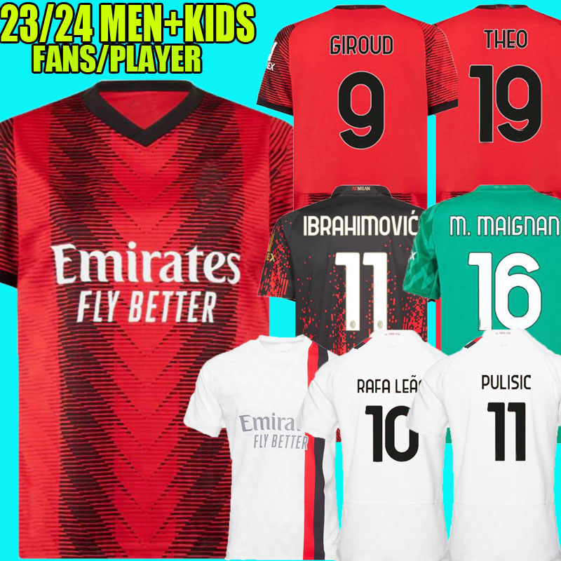 23/24 AC MILANS IBRAHIMOVIC GIROUD Soccer Jerseys 2023 away PULISIC THEO TONALI 4th Shirt ROMAGNOLI RAFA LEAO S.CASTILLEJO KESSIE SAELEMAEKERS Football uniform tops, 23/24 home adult player
23/24 AC MILANS IBRAHIMOVIC GIROUD Soccer Jerseys 2023 away PULISIC THEO TONALI 4th Shirt ROMAGNOLI RAFA LEAO S.CASTILLEJO KESSIE SAELEMAEKERS Football uniform tops, 23/24 home adult player