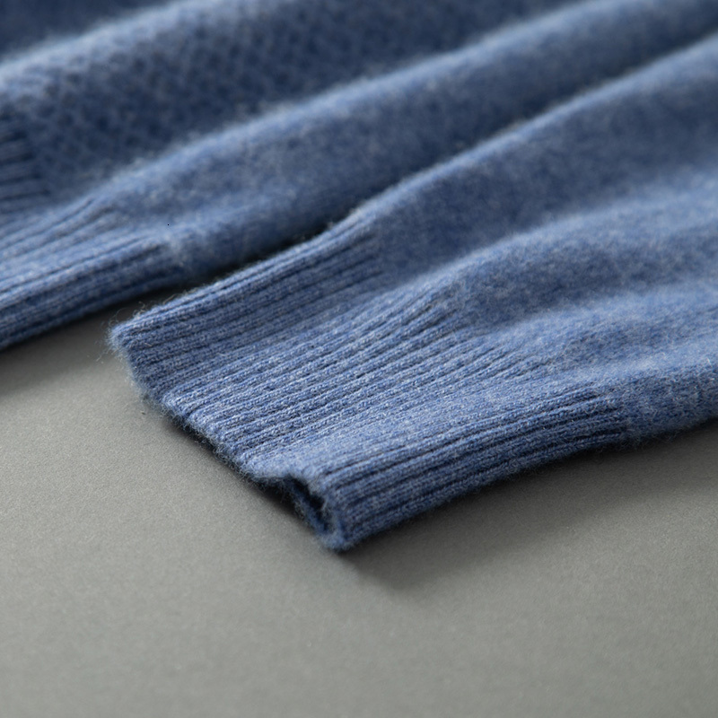 Mens Sweaters Zocept Fashion Polo Collar Mens Sweaters Autumn Winter Loose Casual Soft Warm Goat Cashmere Sweater Knitted Pullovers 230714