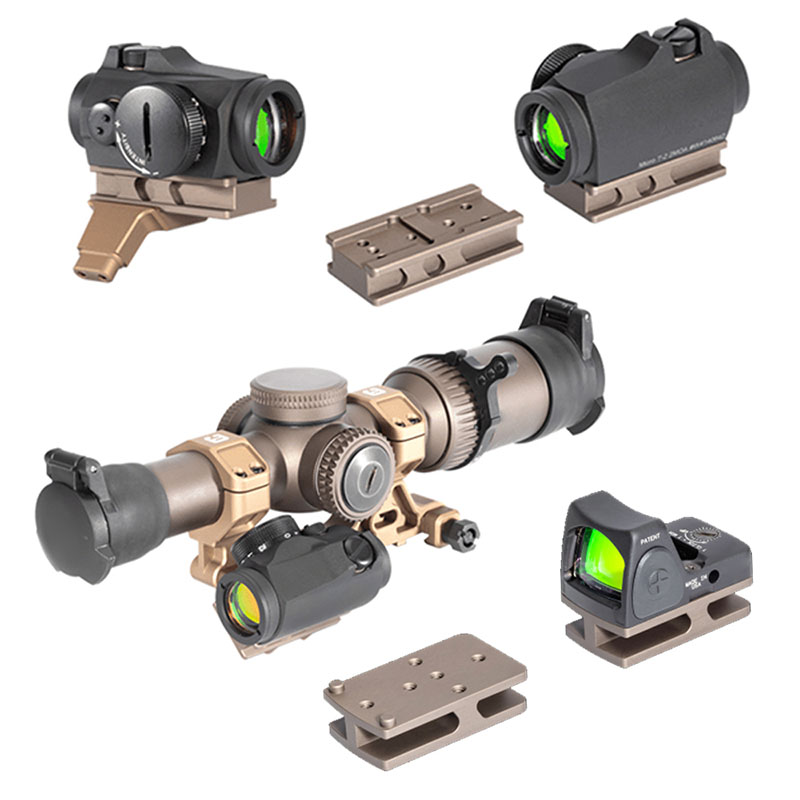 Specprecision C1 Modular Mount 1.54"/34mm Tube Scope Mount With Offset Mount