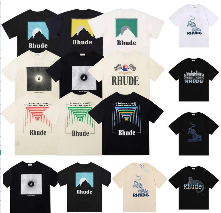 2023 Mens Designer Rhude T-Shirt Luxury Brand Tees Fashion T Shirts Mens Womens Casual Short Sleeve Summer Streetwear Tops Lover Clothes S-2XL, Q11111
2023 Mens Designer Rhude T-Shirt Luxury Brand Tees Fashion T Shirts Mens Womens Casual Short Sleeve Summer Streetwear Tops Lover Clothes S-2XL, Q11111