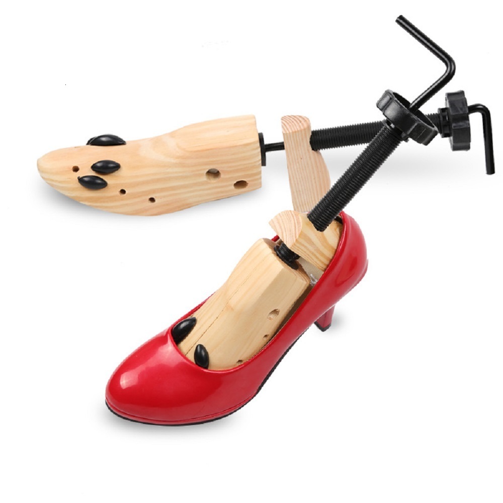 Shoe Parts Accessories 1pcs Shoe Trees Natural Wood Tree Stretcher Set Size 313 Unisex Wood Shaper S M L 230714