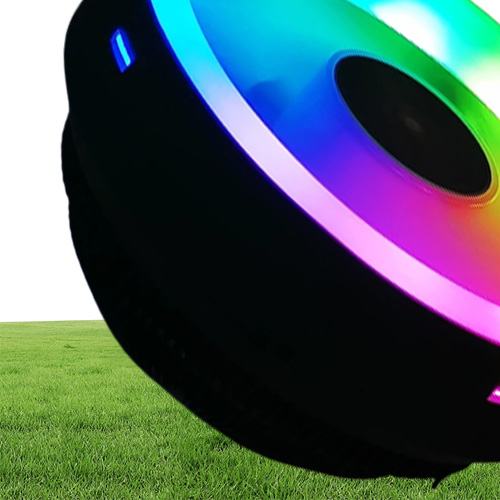 COOLMOON RGB CPU Cooler Heatsink Cooling LED 12V for Intel AMD PC Processor Desktop Radiator