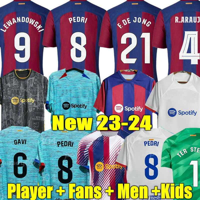 LEWANDOWSKI Soccer Jerseys PEDRI 22 23 24 ANSU FATI 2023 2024 DEMBELE Gundogan DEST GAVI barcelona maillots fourth Fans player football shirt kids kit uniform FERRAN, 23 24 gk aldult
LEWANDOWSKI Soccer Jerseys PEDRI 22 23 24 ANSU FATI 2023 2024 DEMBELE Gundogan DEST GAVI barcelona maillots fourth Fans player football shirt kids kit uniform FERRAN, 23 24 gk aldult