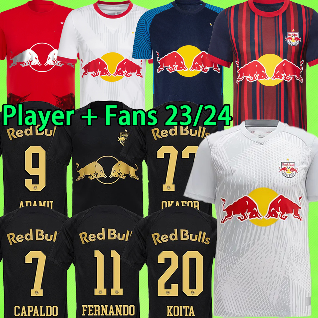 2023 2024 Salzburg Soccer Jerseys Fans Player version SUCIC Mens FERNANDO PAVLOVIC OKAFOR DEDIC SOLET ADAMU KJAERGAARD CAPALDO Red Football Shirts T 22 23 24 uniform, 22/23 fourth
2023 2024 Salzburg Soccer Jerseys Fans Player version SUCIC Mens FERNANDO PAVLOVIC OKAFOR DEDIC SOLET ADAMU KJAERGAARD CAPALDO Red Football Shirts T 22 23 24 uniform, 22/23 fourth