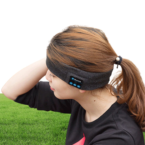Bluetooth Music Headband hats Sleeping Headwear earphones Speaker Runing Headset Fashion Runing Sport Hat