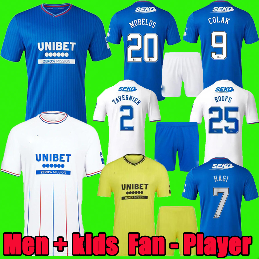 3XL 4XL 23 24 Glasgow Rangers Soccer Jerseys 2023 2024 Home AWAY Sakala KENT TAVERNIER MORELOS COLAK Hogan Football Shirt men Kids fans player version
3XL 4XL 23 24 Glasgow Rangers Soccer Jerseys 2023 2024 Home AWAY Sakala KENT TAVERNIER MORELOS COLAK Hogan Football Shirt men Kids fans player version