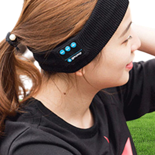 Bluetooth Music Headband hats Sleeping Headwear earphones Speaker Runing Headset Fashion Runing Sport Hat