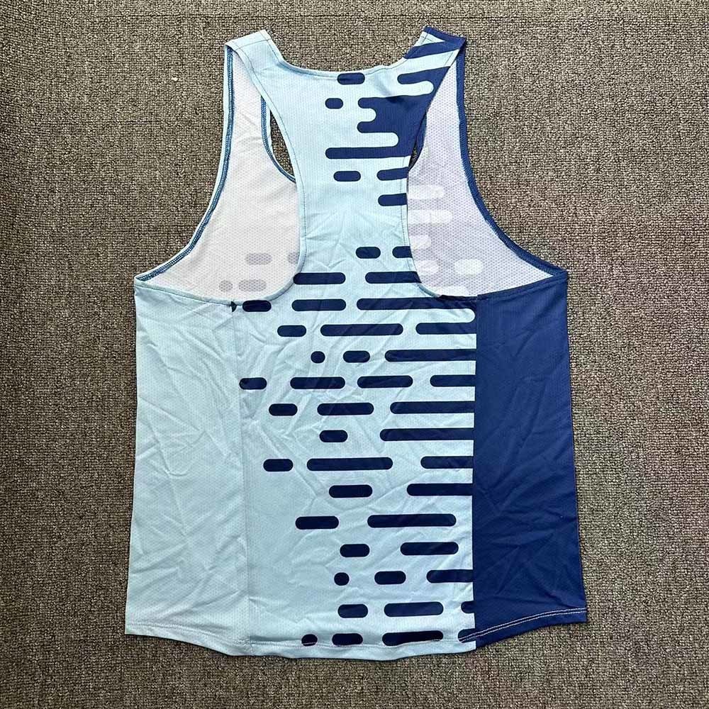 Men's Tank Tops Run Athletics Tank Top Runnning Speed Singlet Fitness Shirt Mens Clothing Guys Sleeveless Vest Athlete Track Field Singlet 230714