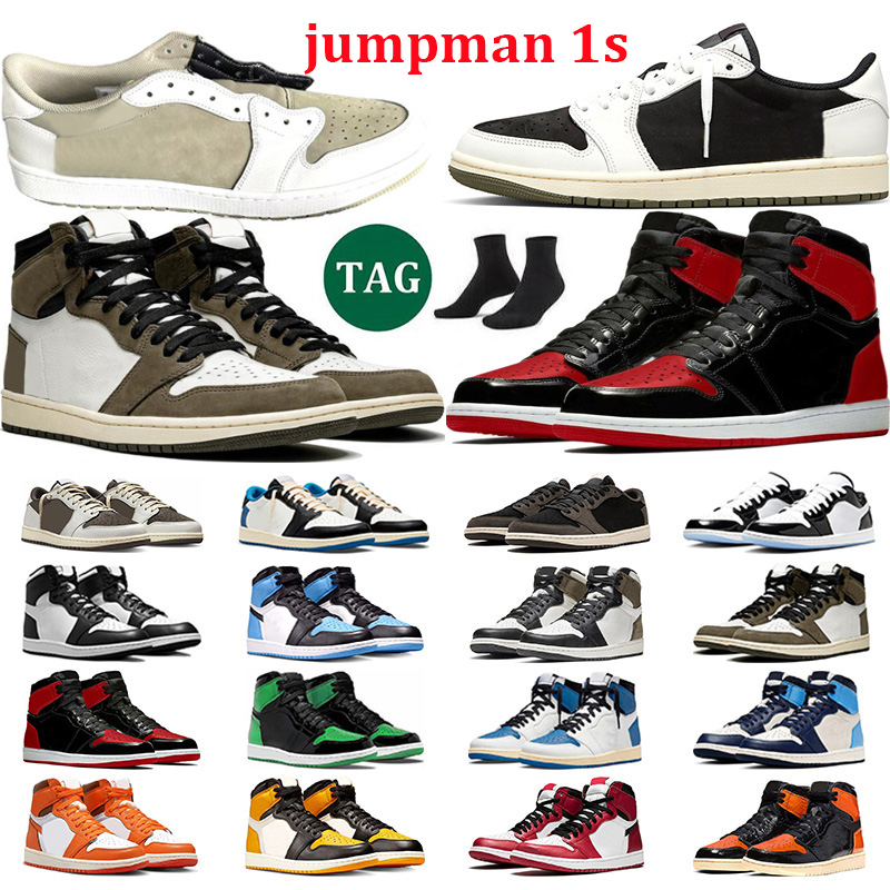 Jumpman 1 Basketball Shoes Men Women OG 1s low Mid High Golf Olive Lost Found Black Phantom Mocha Bred Patent Lucky Green Shadow 2.0 Mens Trainers Sport Sneakers, #48
Jumpman 1 Basketball Shoes Men Women OG 1s low Mid High Golf Olive Lost Found Black Phantom Mocha Bred Patent Lucky Green Shadow 2.0 Mens Trainers Sport Sneakers, #48