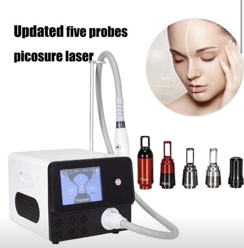 Q switch nd yag laser color tattoo inks remove picosecond pigmentation removal carbon peeling laser beauty machine system Acne Treatment Machine