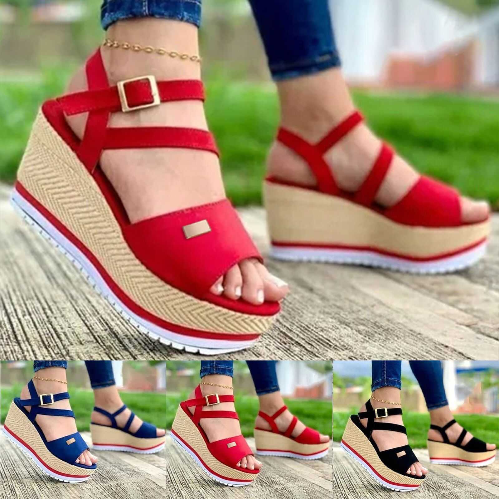 Wedges Sandals Women Summer 2023 New Women's Platform Trifle Roman Shoes Plus-size T230715, Black
Wedges Sandals Women Summer 2023 New Women's Platform Trifle Roman Shoes Plus-size T230715, Black