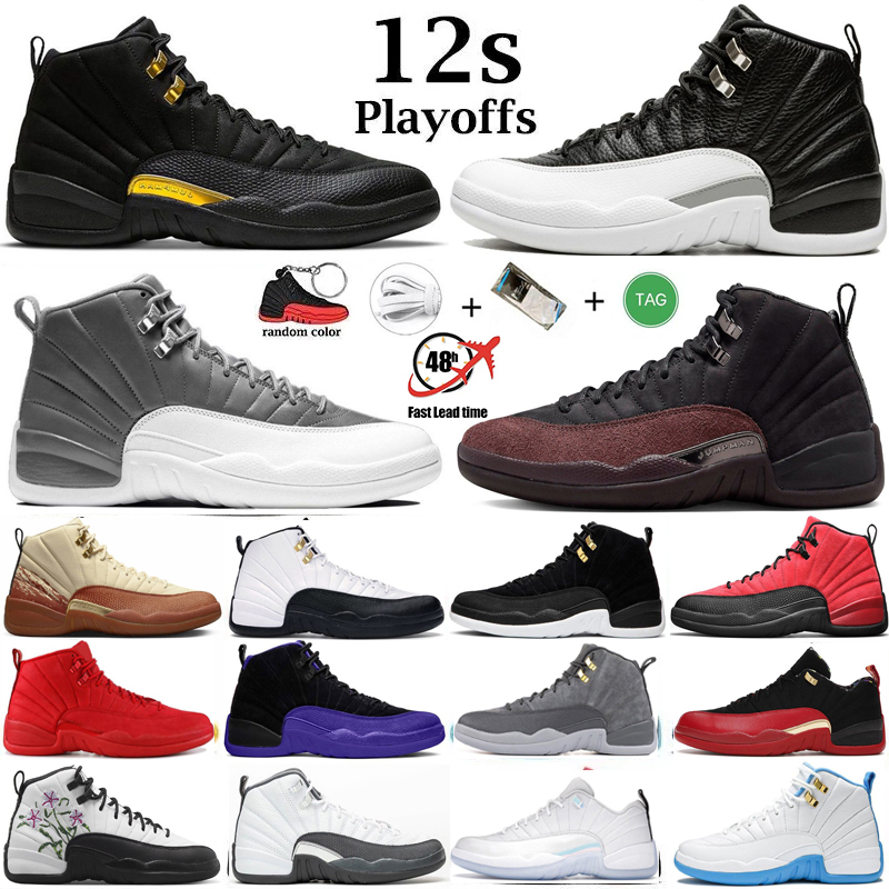 Jumpman 12 12s J12 mens basketball shoes A Ma Maniere Black White Field Purple Brilliant Orange Taxi Dark Concord Royalty Playoffs men trainers sports sneakers, Color #25
Jumpman 12 12s J12 mens basketball shoes A Ma Maniere Black White Field Purple Brilliant Orange Taxi Dark Concord Royalty Playoffs men trainers sports sneakers, Color #25