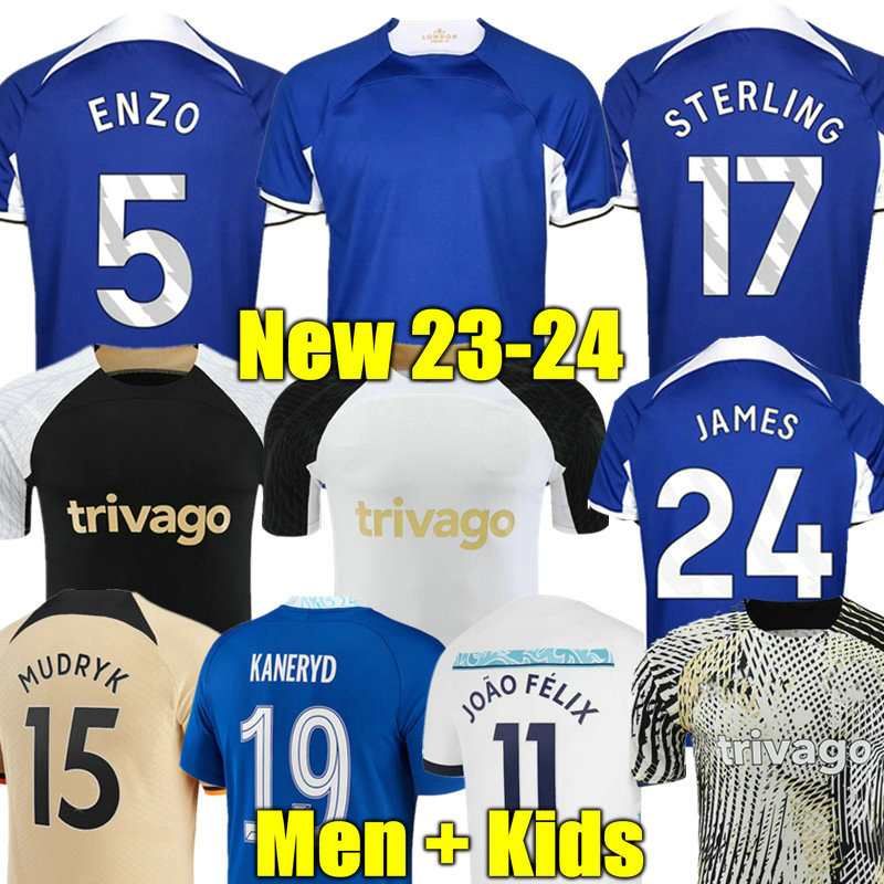 ENZO 23 24 CFC Soccer Jerseys Player fans JOAO FELIX STERLING JAMES 2023 2024 football shirt Training men kids kits KOULIBALY uniforms FOFANA Mendy CUCURELLA MUDRYK, 22 23 away adult
ENZO 23 24 CFC Soccer Jerseys Player fans JOAO FELIX STERLING JAMES 2023 2024 football shirt Training men kids kits KOULIBALY uniforms FOFANA Mendy CUCURELLA MUDRYK, 22 23 away adult