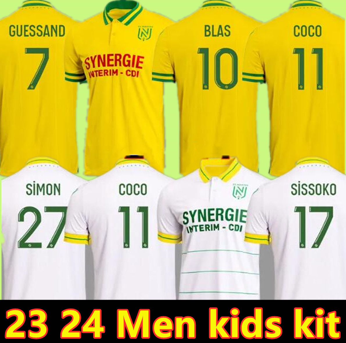 2023 2024 Nantais Maillots FC Nantes soccer jerseys BLAS COCO SIMON Home Away Football Shirt 23 24 CHIRIVELLA GUESSAND SISSOKO ACHI FABIO PALLOIS maillot men kids Kit, Red
2023 2024 Nantais Maillots FC Nantes soccer jerseys BLAS COCO SIMON Home Away Football Shirt 23 24 CHIRIVELLA GUESSAND SISSOKO ACHI FABIO PALLOIS maillot men kids Kit, Red