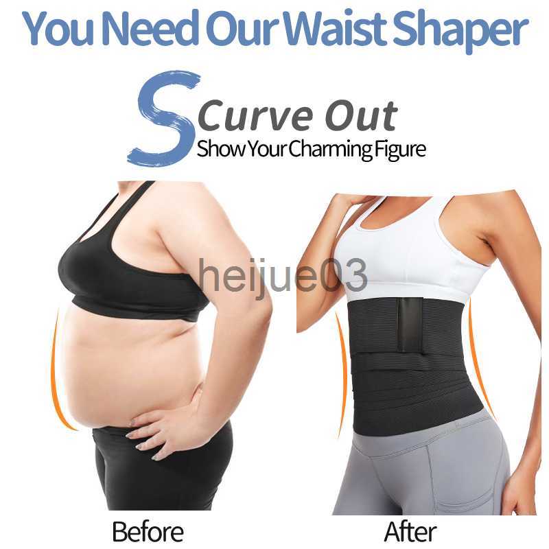 Waist Tummy Shaper Women Waist Trainer Slimming Sheath Tummy Shapewear Belly Shapers Body Shaper Fitness Trimmer Belt Snatch Me Up Wrap Band x0715
