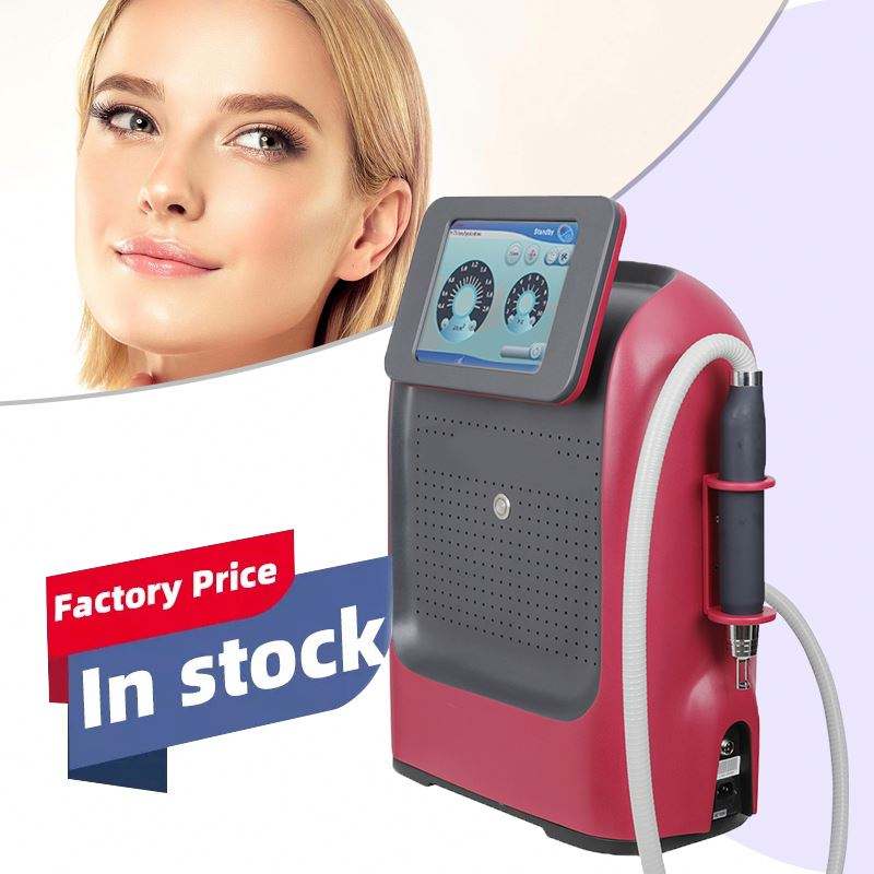 Portable Nd Yag Acne Removal Beauty Equipment 1064nm 532nm 1320nm Tattoo Removal Machine Picosecond Laser 755 For Home Ues