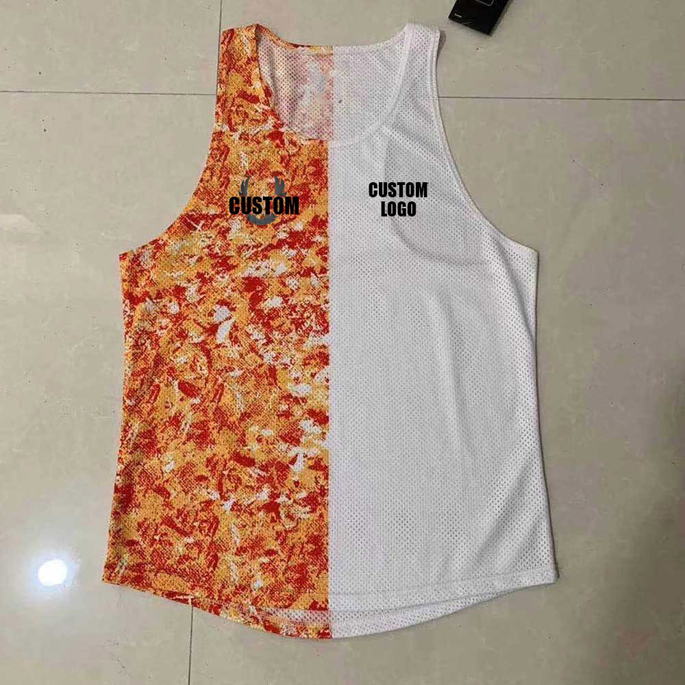 Men's Tank Tops Men's Athletic Tank Top Ultra Lightweight Singlet Y-Back Shirts Dry Fit Workout Sleeveless T-Shirt Tank Tops 230714