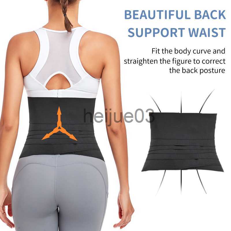 Waist Tummy Shaper Women Waist Trainer Slimming Sheath Tummy Shapewear Belly Shapers Body Shaper Fitness Trimmer Belt Snatch Me Up Wrap Band x0715
