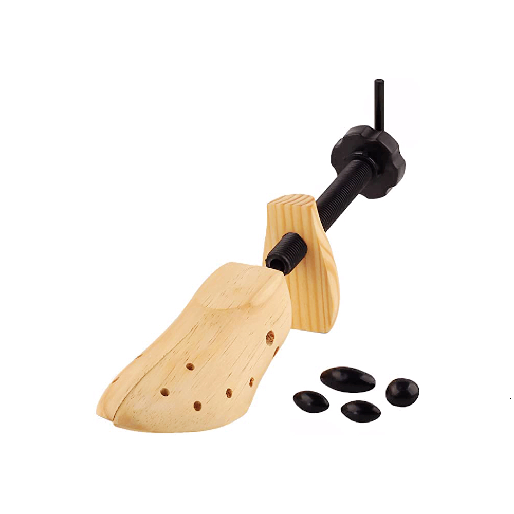 Shoe Parts Accessories 1pcs Shoe Trees Natural Wood Tree Stretcher Set Size 313 Unisex Wood Shaper S M L 230714