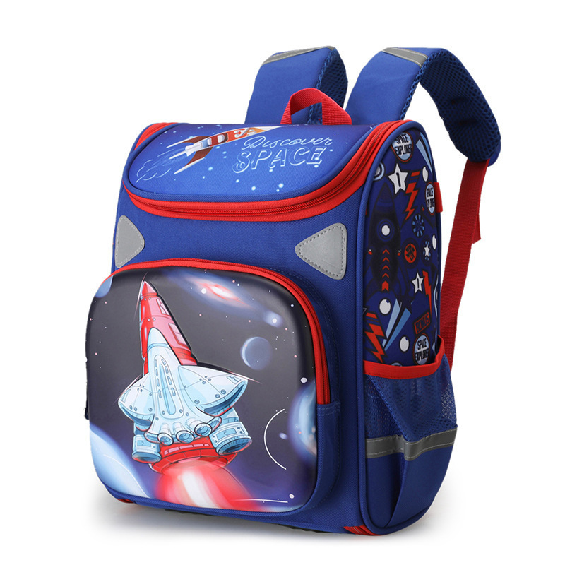 Backpacks Cute cartoon deer girl school bag Princess purple nylon children's backpack Primary school student school bag Children's backpack 