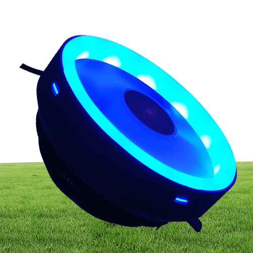 COOLMOON RGB CPU Cooler Heatsink Cooling LED 12V for Intel AMD PC Processor Desktop Radiator