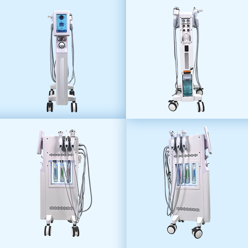 Hot Selling 6 In 1 Oxygen Microdermabrasion Skin Rejuvenation Machine Aqua Peelin Jet Facial Moisture Facial Deep Cleaning Skin Care Equipment