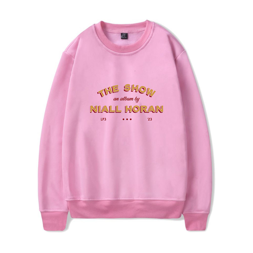 Men's Hoodies Sweatshirts Niall Horan The Show Album ONeck Sweatshirt Men Long Sleeve Fashion Pullover Clothes 230715