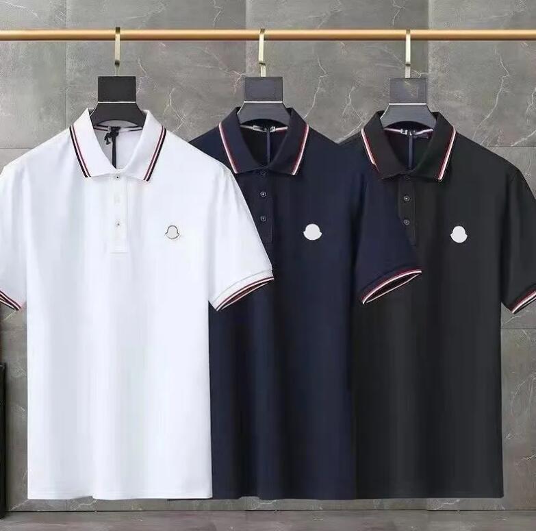 High quality Summer Mens Polos Shirt Designer T Shirts Short Polo Man Tops With Stripe Neck Tshirts Unisex Streewears Short Sleeves S-3XL, Black
High quality Summer Mens Polos Shirt Designer T Shirts Short Polo Man Tops With Stripe Neck Tshirts Unisex Streewears Short Sleeves S-3XL, Black