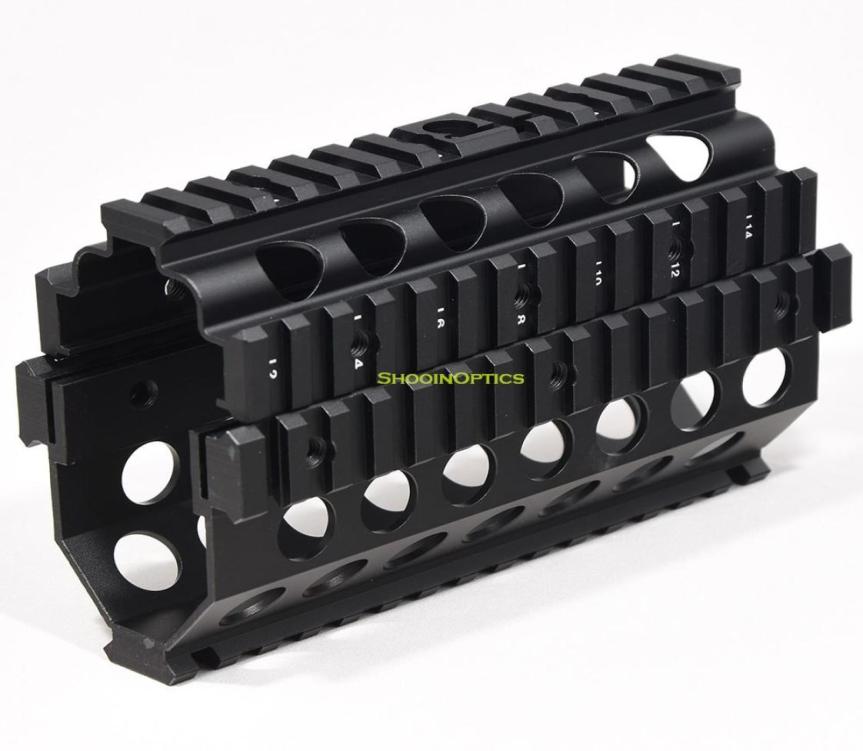 Tactical Scope Mounts Accessories AK MK46 M249 CNC Upper Lower RAS RIS System Picatinny Rail Handguard Set Airsoft AEG Accessorie2299838