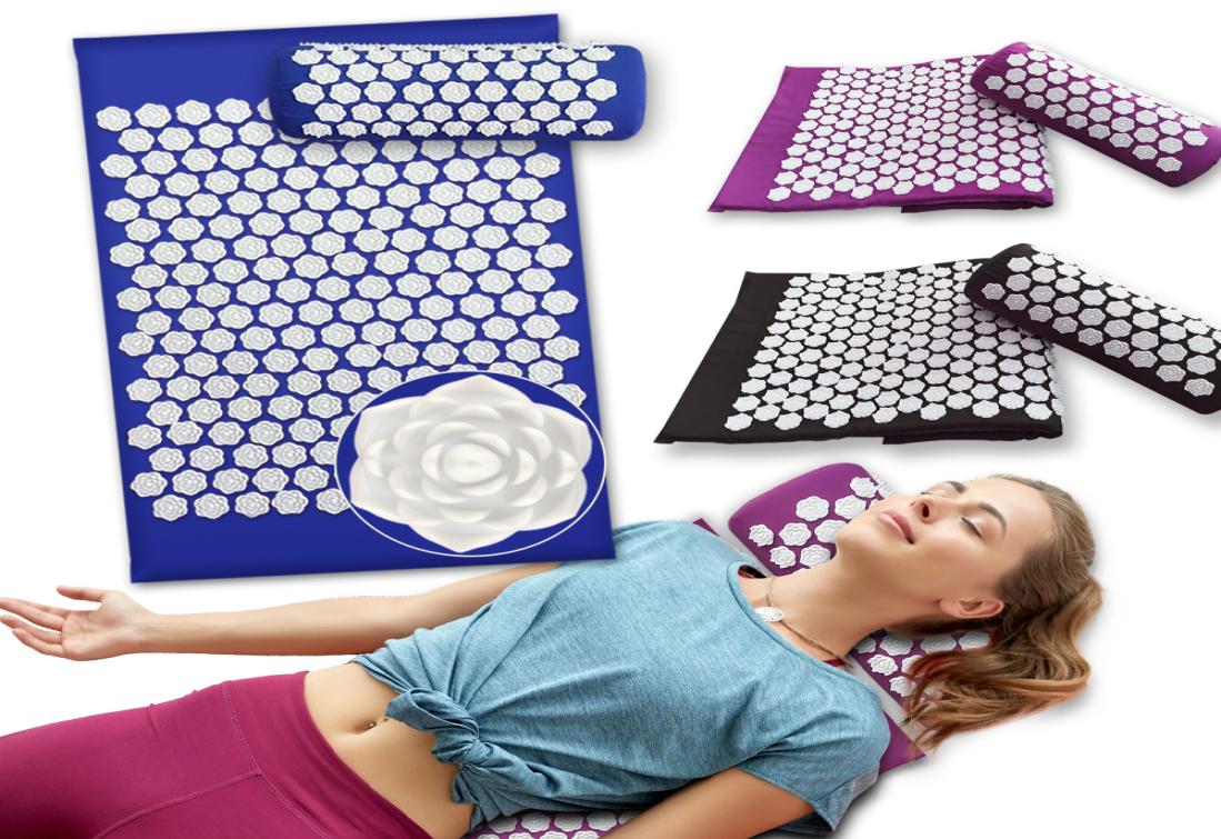 Pranamat eco lotus Acupressure Yoga Cushion Massage Pillow Set Kuznetsovs applicator Relieve Back Pain Foot Massager Shakti Mat5080862
Pranamat eco lotus Acupressure Yoga Cushion Massage Pillow Set Kuznetsovs applicator Relieve Back Pain Foot Massager Shakti Mat5080862