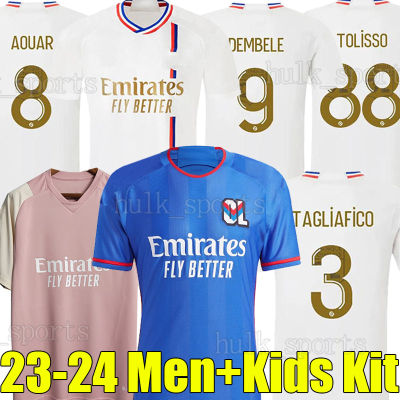 23/24 Maillot LyOn Soccer Jerseys 2023 2024 TOLISSO AOUAR DEMBELE BOATENG SARR CHERKI CAQUERET Tagliafico men kids kit football shirts training, 23-24 home
23/24 Maillot LyOn Soccer Jerseys 2023 2024 TOLISSO AOUAR DEMBELE BOATENG SARR CHERKI CAQUERET Tagliafico men kids kit football shirts training, 23-24 home