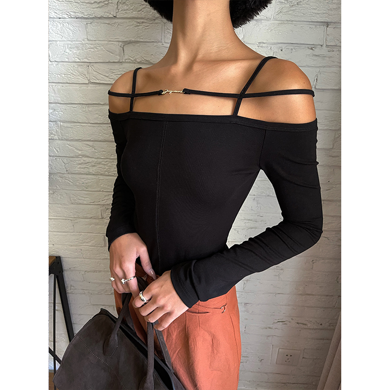 Men's T Shirts Momoluna Women Le t shirt Sierra Long Sleeve Lingerie T shirt 230715