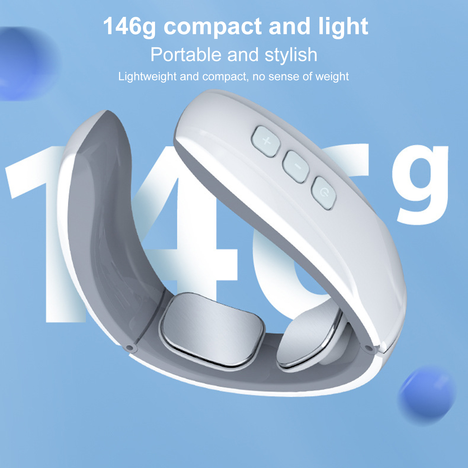 Massaging Neck Pillowws Carevas Intelligent Neck Massage EMS Neck Therapy Instrument Household Multifunctional Rechargeable Cervical Massage Machine 2