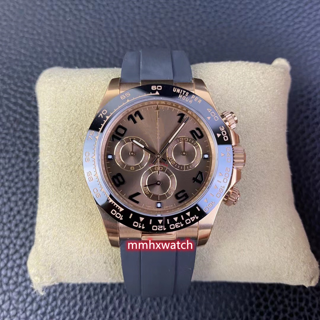 Clean factory watch diameter 40 mm thick 12.2 mm equipped with 4130 movement minute second timing display Natural rubber watch band waterproof function, As shown
Clean factory watch diameter 40 mm thick 12.2 mm equipped with 4130 movement minute second timing display Natural rubber watch band waterproof function, As shown
