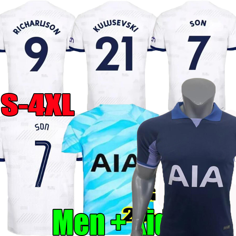 XXXL 4XL SON KANE 23 24 Soccer Jersey KULUSEVSKI RICHARLISON HOJBJERG SPENCE PERISIC DIER 2023 2024 LUCAS ROMERO Tottenham Football shirt SPURS, 23/24;gk
XXXL 4XL SON KANE 23 24 Soccer Jersey KULUSEVSKI RICHARLISON HOJBJERG SPENCE PERISIC DIER 2023 2024 LUCAS ROMERO Tottenham Football shirt SPURS, 23/24;gk
