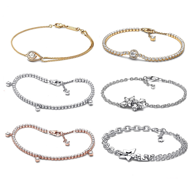 Pure S925 Silver Pandora Bracelet DIY Beads Full of Diamond Butterfly Heart Family Tree
Pure S925 Silver Pandora Bracelet DIY Beads Full of Diamond Butterfly Heart Family Tree