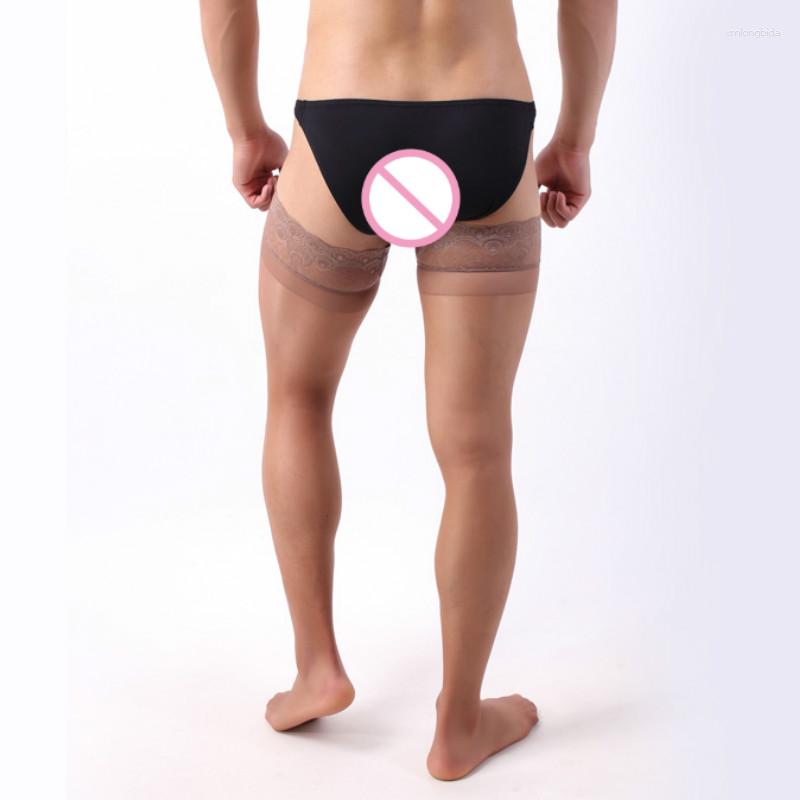 Men's Socks Sissy Silicone Non-slip Stockings Mens Nylon Silk Stocking Gay Lace Stay Up Thigh High Sexy Male Lingerie Drop, Beige
Men's Socks Sissy Silicone Non-slip Stockings Mens Nylon Silk Stocking Gay Lace Stay Up Thigh High Sexy Male Lingerie Drop, Beige