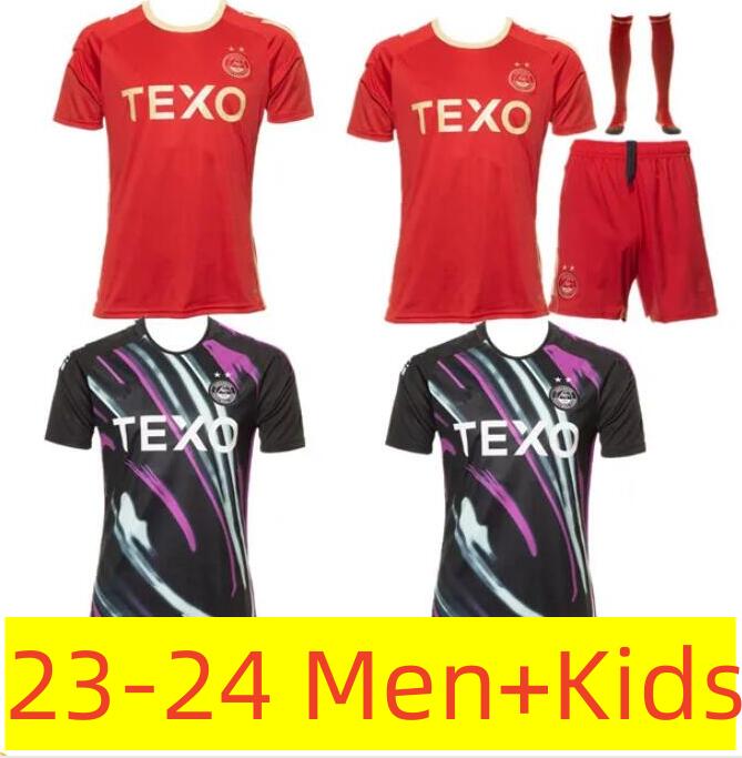 23 24 AbeRDeeN Fc Soccer Jerseys Kids Kit 2023 2024 Football Shirts Home Player Version Geansaidhean ball Coise dubh BARRON MIOVSKI DUK RAMADANI COULSON KENNEDY 66, 23/24 home+patch
23 24 AbeRDeeN Fc Soccer Jerseys Kids Kit 2023 2024 Football Shirts Home Player Version Geansaidhean ball Coise dubh BARRON MIOVSKI DUK RAMADANI COULSON KENNEDY 66, 23/24 home+patch