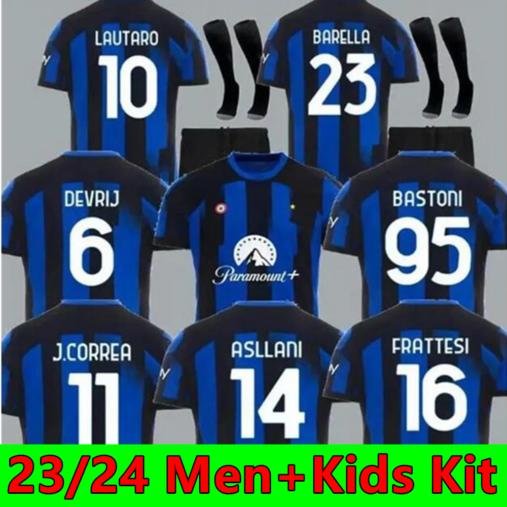 2023 2024 LUKAKU soccer jerseys BARELLA LAUTARO ERIKSEN INTERS DZEKO CORREA AWAY THIRD MILANS UNIFORMS VIDAL TOPs 23 24 football shirt men kids kit, 3rd adult
2023 2024 LUKAKU soccer jerseys BARELLA LAUTARO ERIKSEN INTERS DZEKO CORREA AWAY THIRD MILANS UNIFORMS VIDAL TOPs 23 24 football shirt men kids kit, 3rd adult