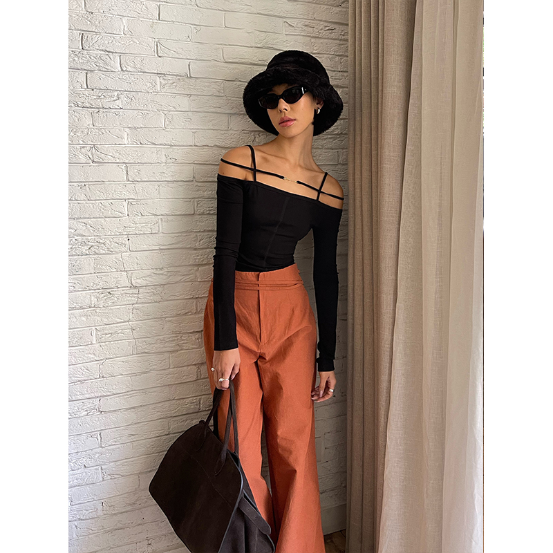 Men's T Shirts Momoluna Women Le t shirt Sierra Long Sleeve Lingerie T shirt 230715