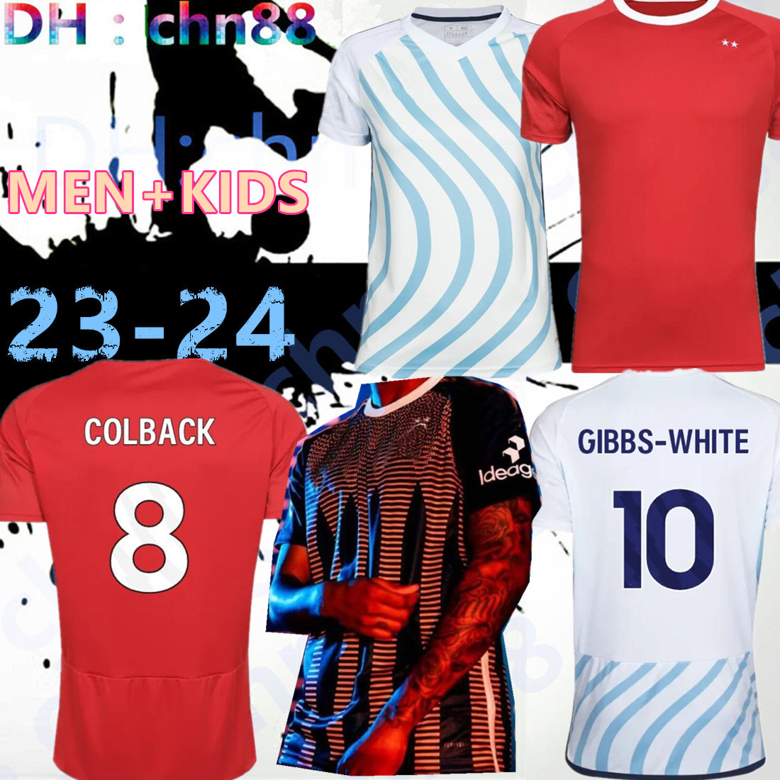 Nottingham 23 24 Soccer Jersey GRABBAN Johnson Surridge 2023 2024 Men kids Forest Awoniyi AMEOBI MIGHTEN KROVINOVIC Zinckernagel LINGARD Football Shirt, 23-24 home
Nottingham 23 24 Soccer Jersey GRABBAN Johnson Surridge 2023 2024 Men kids Forest Awoniyi AMEOBI MIGHTEN KROVINOVIC Zinckernagel LINGARD Football Shirt, 23-24 home