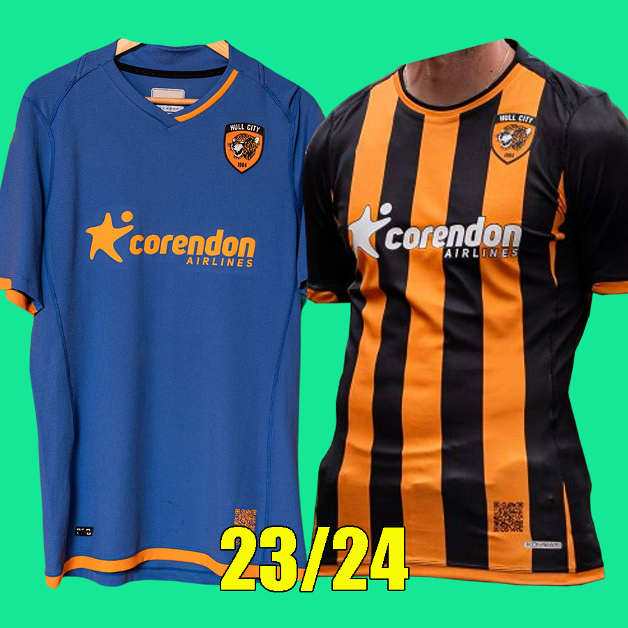 23 24 Hull city soccer jerseys 2023 2024 home away third football shirts 
23 24 Hull city soccer jerseys 2023 2024 home away third football shirts