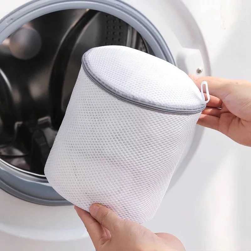 New Fine Net laundry bag 11 Sizes Washing Machines Dirty laundry basket Travel Shoes organizer Mesh Bags Woman Bra Clothes organizer