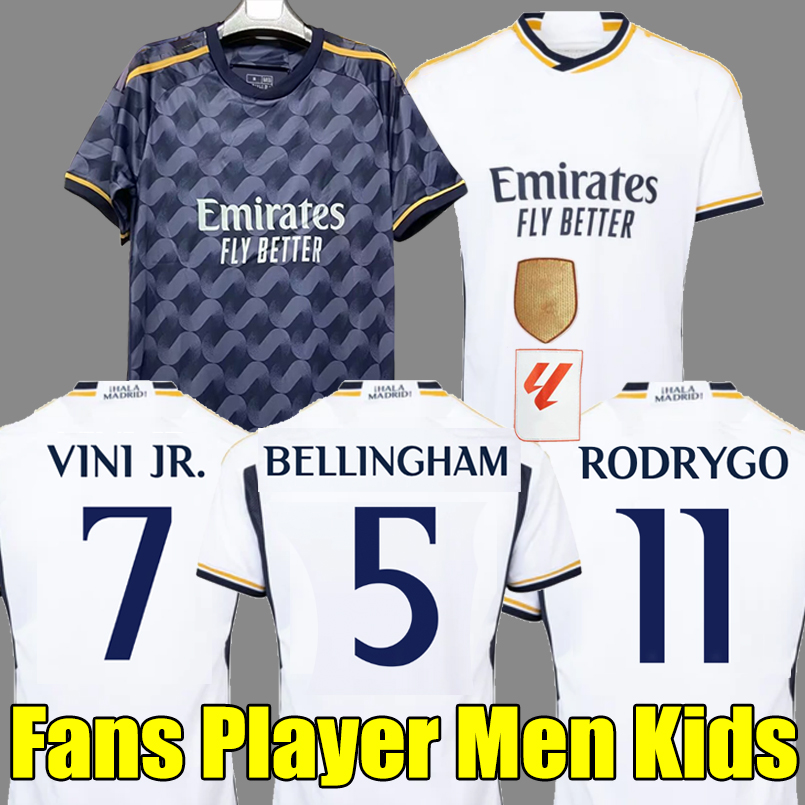 S-4XL VINI JR BELLINGHAM soccer jerseys 23 24 football shirt RODRYGO Real CAMAVINGA Madrids 2023 2024 home away fans player version men kids women kit, 23-24 home+patch
S-4XL VINI JR BELLINGHAM soccer jerseys 23 24 football shirt RODRYGO Real CAMAVINGA Madrids 2023 2024 home away fans player version men kids women kit, 23-24 home+patch