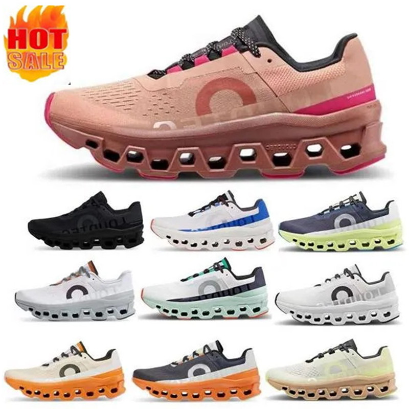 Cloudmonster Running Shoes Fawn Turmeric Cream Dune Mens Athletics Acai Purple Lavender Frost Cobalt Furry Warm Platform Lightweight Womens Outdoor Trainers