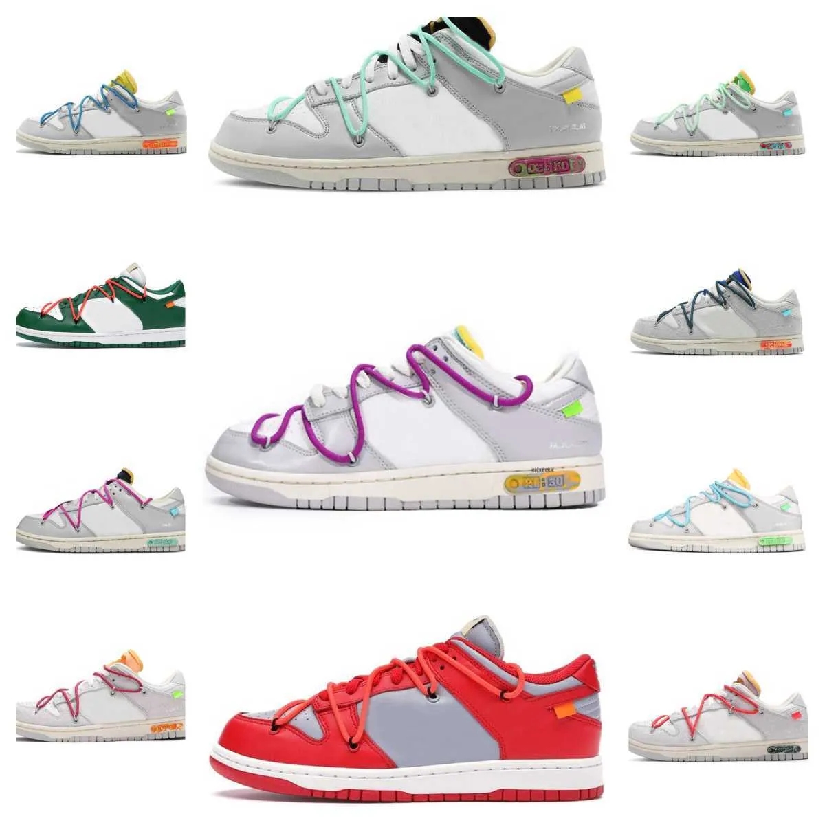 Designers SB LOW Casual Shoes Dear Summer Lot 1 09 Of 50 Collection Red Pine Orange Green DunkEs Low Runner White OW The 07 TS Trainer Luxury Chu
