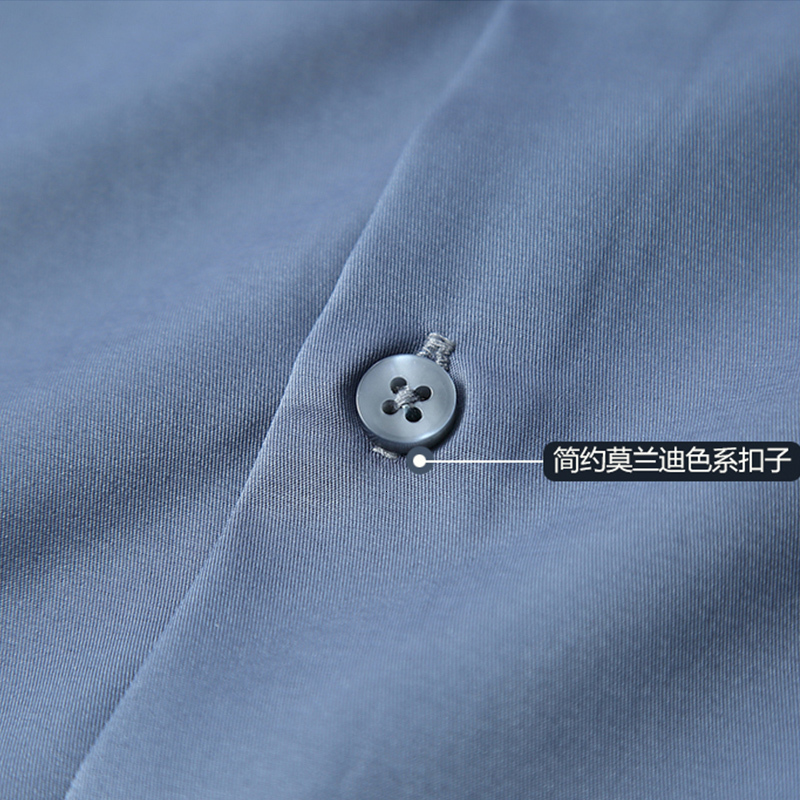 Men s T Shirts Stretch Anti Wrinkle Cotton Shirts Long Sleeve Dress For Men Slim Fit Camisa Social Business Blouse White Shirt 230715