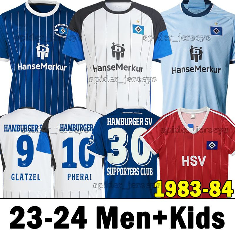 23 24 Hamburger SV Soccer Jerseys Retro 1983 84 Home Football Shirts Rothosen Benes Hanseaten GLATZEL REIS Oztunali 2023 2024 HSV Jatta Men Uniforms Special Kids kits, Hanbao 23-24 speical
23 24 Hamburger SV Soccer Jerseys Retro 1983 84 Home Football Shirts Rothosen Benes Hanseaten GLATZEL REIS Oztunali 2023 2024 HSV Jatta Men Uniforms Special Kids kits, Hanbao 23-24 speical