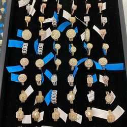 Moissanite Dia Iced Out Men Championship Ring Band Rings Hip Hop Jewelry Bulk Wholesale Fine Gold Sier Custom Rapper Gift