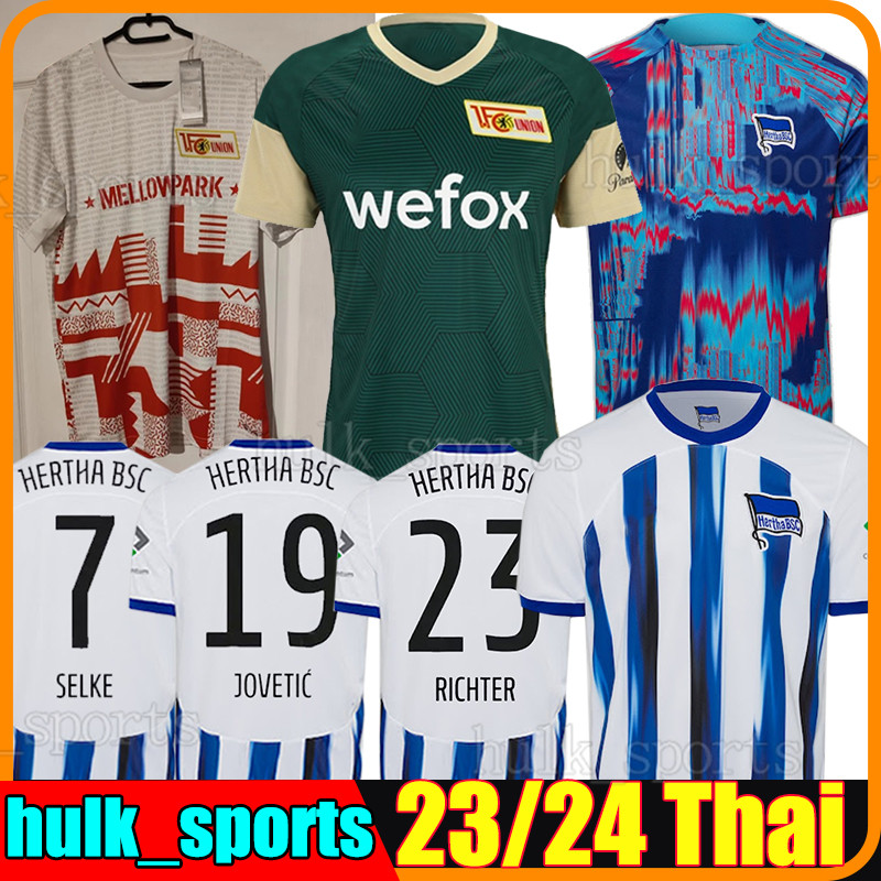 23/24 Hertha BSC Special Soccer Jerseys PIATEK 2023 DARIDA CUNHA DILROSUN LUKEBAKIO DUDA Football Shirt Union Berlin FRIEDRICH KRUSE UJAH uniforms, Bolinheta 22-23 home
23/24 Hertha BSC Special Soccer Jerseys PIATEK 2023 DARIDA CUNHA DILROSUN LUKEBAKIO DUDA Football Shirt Union Berlin FRIEDRICH KRUSE UJAH uniforms, Bolinheta 22-23 home